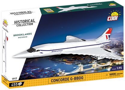 COBI Concorde G-BBDG Passenger Jet: Set #1917