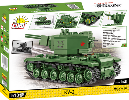 KV-2 Heavy Tank 1:48: Set #2731 Cobi