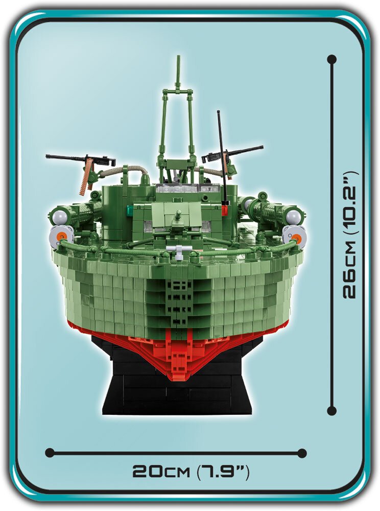 COBI Patrol Torpedo Boat PT-109: Set #4825